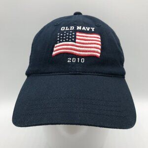 Old Navy 2010 Adult Blue Metal Buckle Baseball Cap Hat